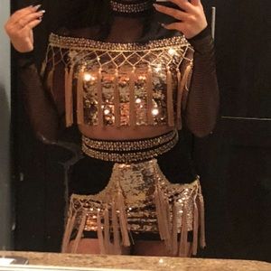 2 piece fashion nova set, only worn once